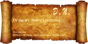 Dragan Narcisszusz névjegykártya